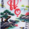 tranh đá quý chữ thư pháp chữ thọ