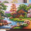tranh đá quý phong cảnh đẹp