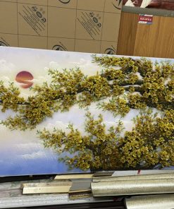 20+ mẫu tranh đá quý hoa mai, hoa mai vàng đẹp (1)