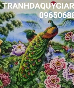 tranh đá quý vinh hoa phú quý