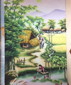 TRANH ĐÁ QUÝ ĐỒNG QUÊ