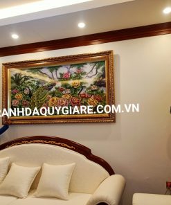 Tranh đá quý phú quý mãn đường 3d giá rẻ