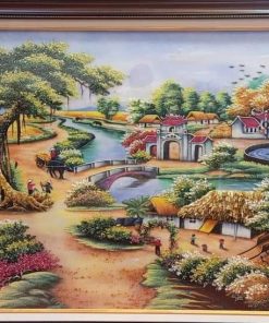 Tranh đồng quê, làng quê