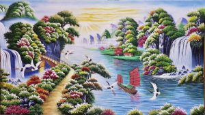 Tranh đá quý hợp mệnh theo tuổi