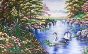 Tranh đá quý theo tuổi hợp mệnh chủ nhà mừng tân gia