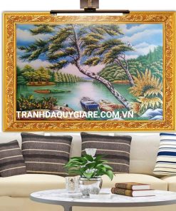Tranh đá quý hợp mệnh kim
