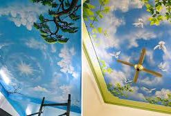 1001+ Mẫu Vẽ Trần Mây 3D Đẹp Sống Động Cao Cấp Nhất Hiện Nay