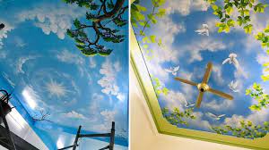 Vẽ trần mây 3D