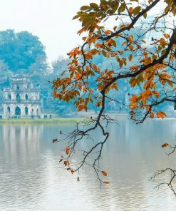 Top 20 mẫu tranh đá quý hồ gươm đẹp và ý nghĩa nhất