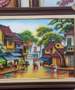 30+ mẫu tranh đá quý quốc tử giám bán chạy nhất hiện nay