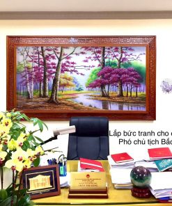 Khám Phá Vẻ Đẹp Độc Đáo Của 9 Bức Tranh Đá Quý 'Rừng Lá Đỏ'
