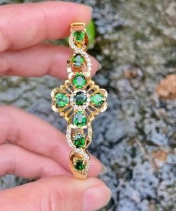 Vòng Tay Đá Quý Sapphire Xanh