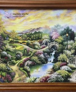 tranh đá quý sáng tác