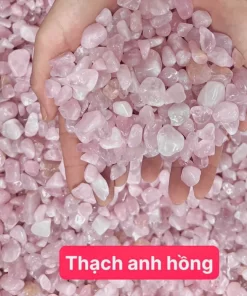 Đá thạch anh hồng vụn