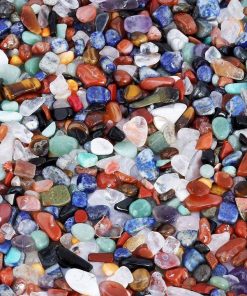 Đá thạch anh vụn ngũ sắc