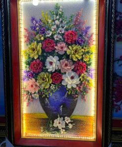 Tranh Đá Quý 3D Hoa Cúc