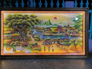 Tranh đá quý phong cảnh