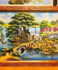 Tranh đá quý phong cảnh