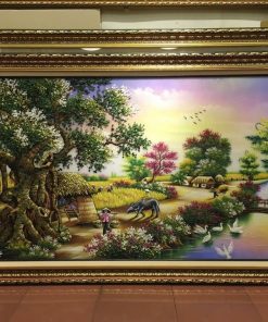 Tranh đá quý phong cảnh