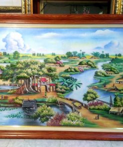 Tranh đá quý phong cảnh