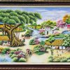 Tranh đá quý phong cảnh