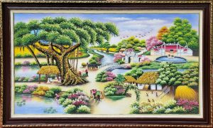 Tranh đá quý phong cảnh