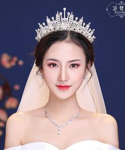 Vương Miện Cô Dâu Bằng Đá Quý