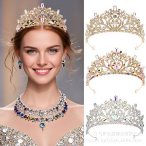 Vương Miện Cô Dâu Bằng Đá Quý