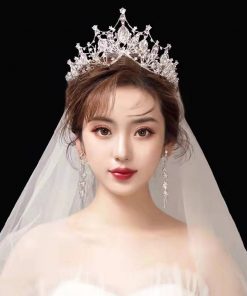 Vương Miện Cô Dâu Bằng Đá Quý