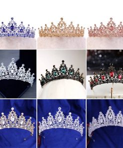 vương miện công chúa bằng đá quý cho bé