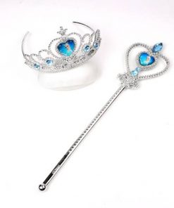 vương miện công chúa bằng đá quý cho bé