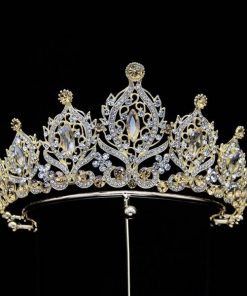 vương miện công chúa bằng đá quý cho bé