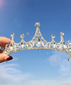 vương miện công chúa bằng đá quý cho bé