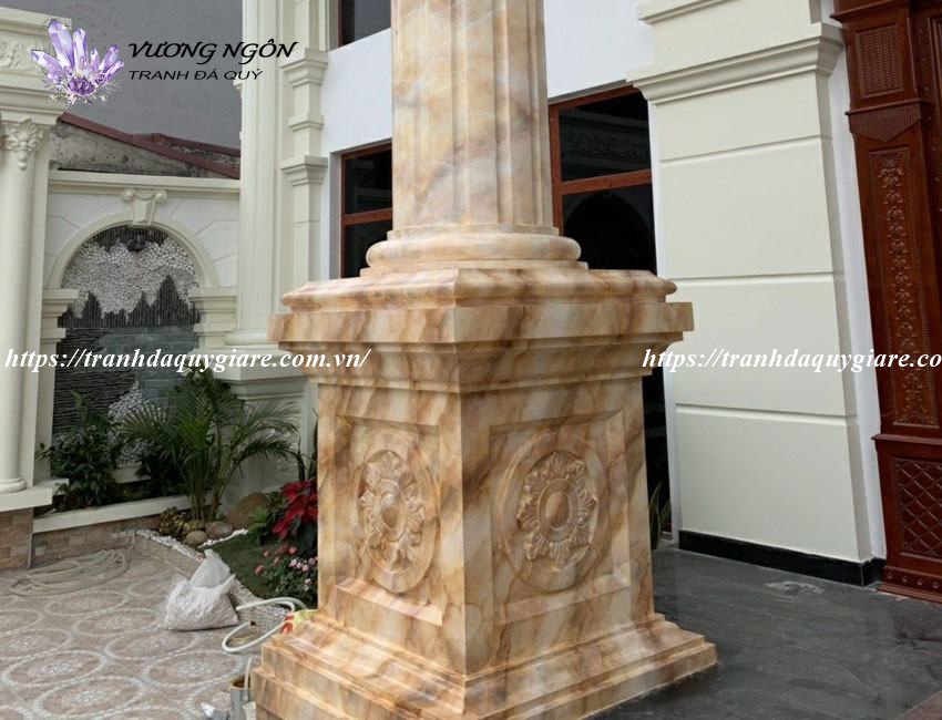 cột giả đá cẩm thạch