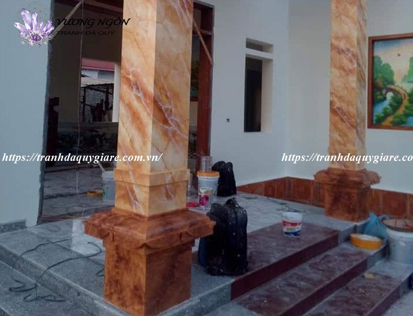 cột giả đá cẩm thạch
