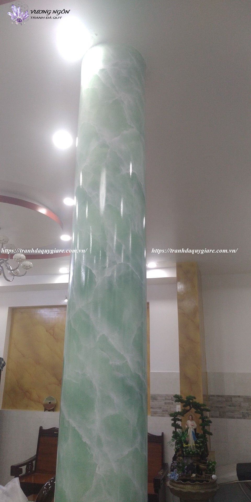 cột giả đá cẩm thạch