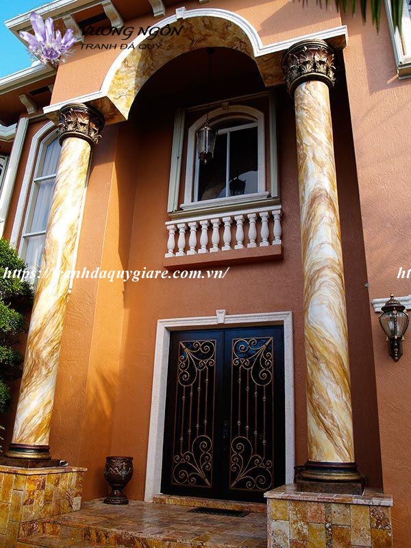 cột giả đá cẩm thạch