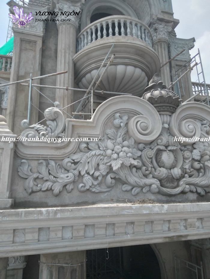 đắp phào chỉ xi măng