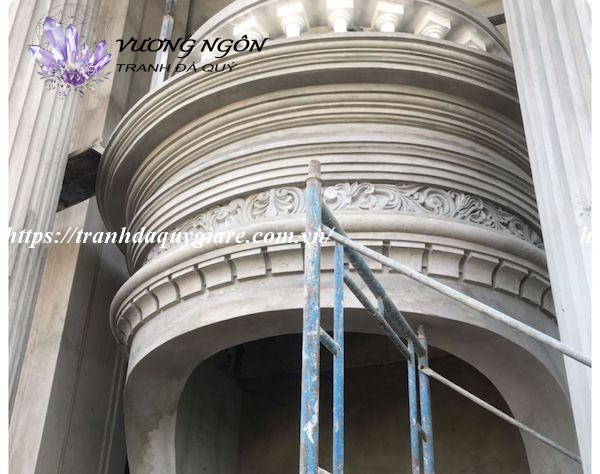 đắp phào chỉ xi măng