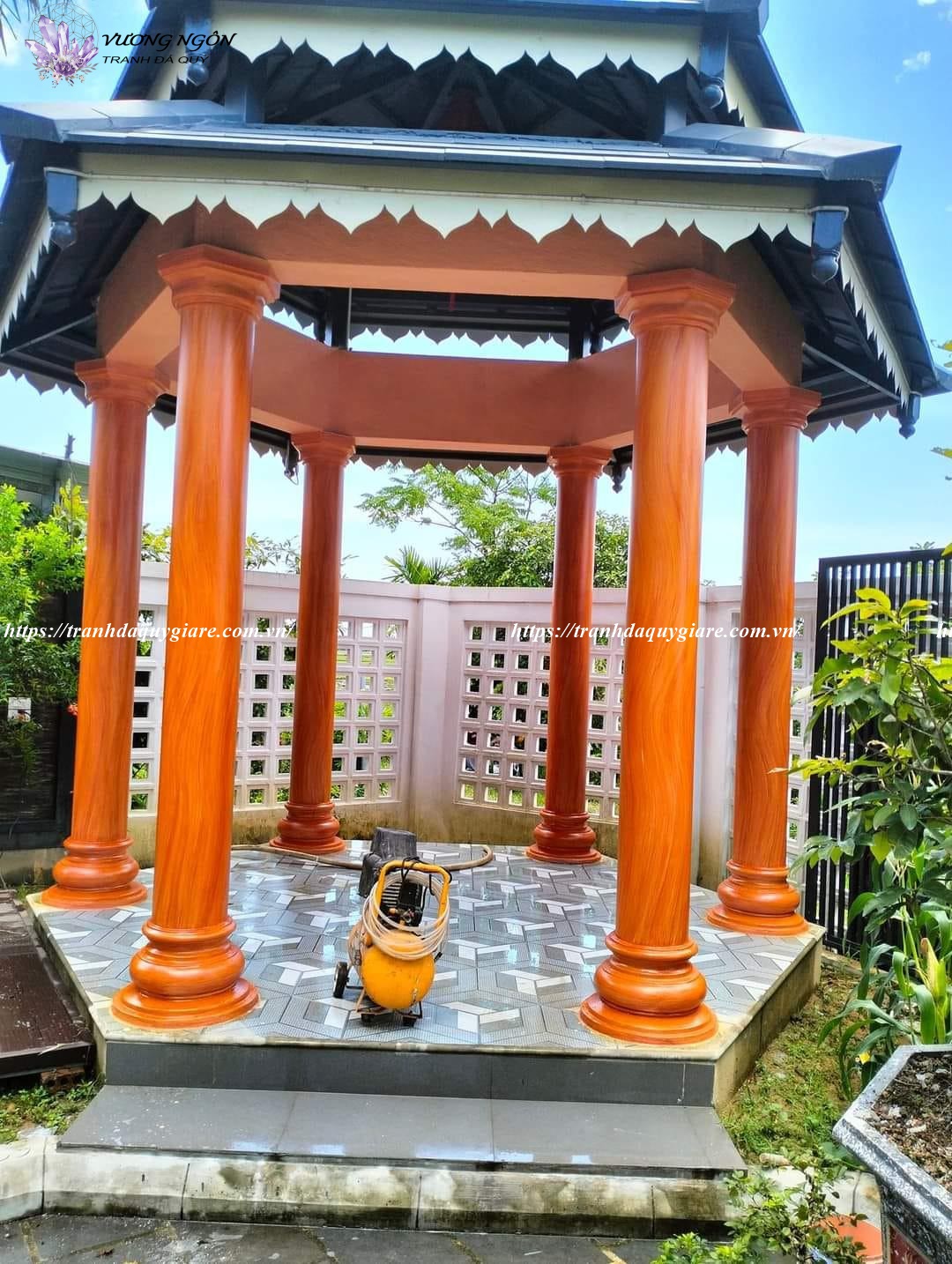sơn giả gỗ