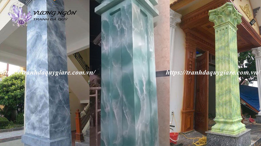 hình ảnh sơn giả đá cẩm thạch; mẫu sơn giả đá cẩm thạch đẹp
