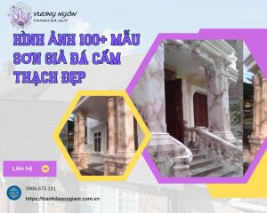 hình ảnh sơn giả đá cẩm thạch; mẫu sơn giả đá cẩm thạch đẹp