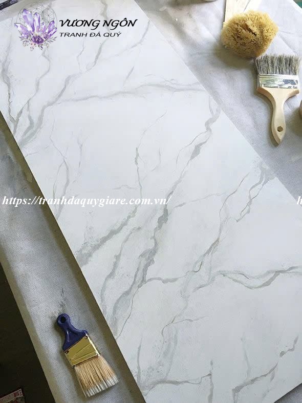 sơn giả đá cẩm thạch màu xám