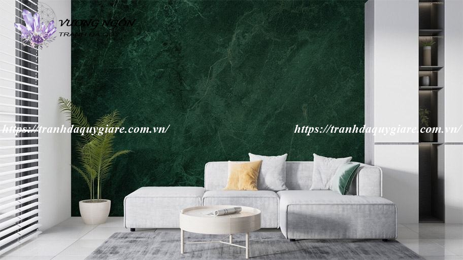 sơn giả đá cẩm thạch màu xanh ngọc
