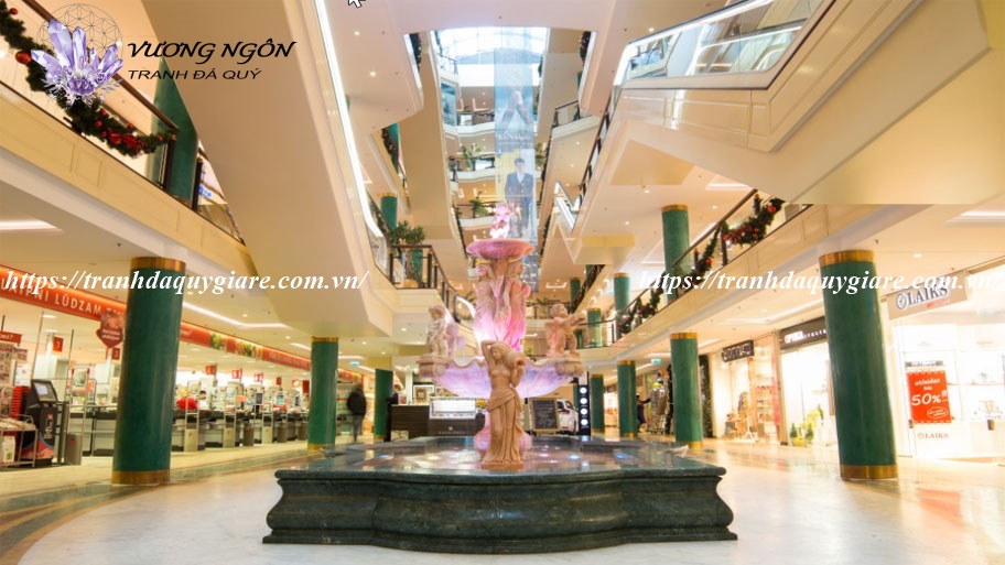 sơn giả đá cẩm thạch màu xanh ngọc