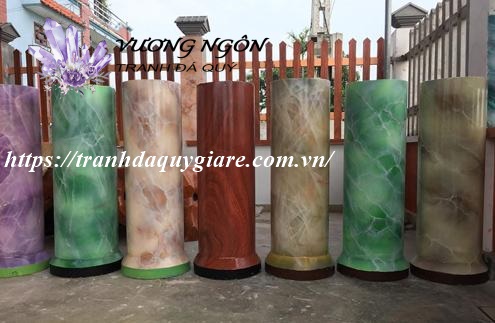 sơn giả đá cẩm thạch màu xanh ngọc