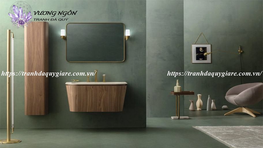 sơn giả đá cẩm thạch màu xanh ngọc