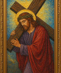 15+ Mẫu Tranh Đá Quý Chân Dung Chúa Jesu Đẹp và Ý Nghĩa 2025