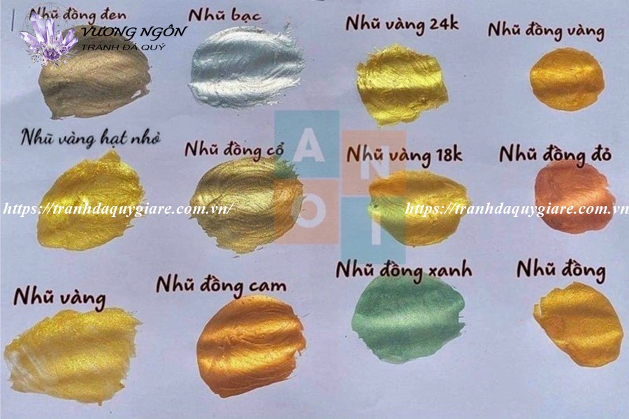 thi công sơn nhũ vàng mạ 24k