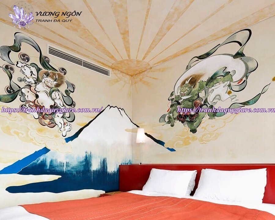vẽ tranh tường cho Resort, Homestay, Khách sạn